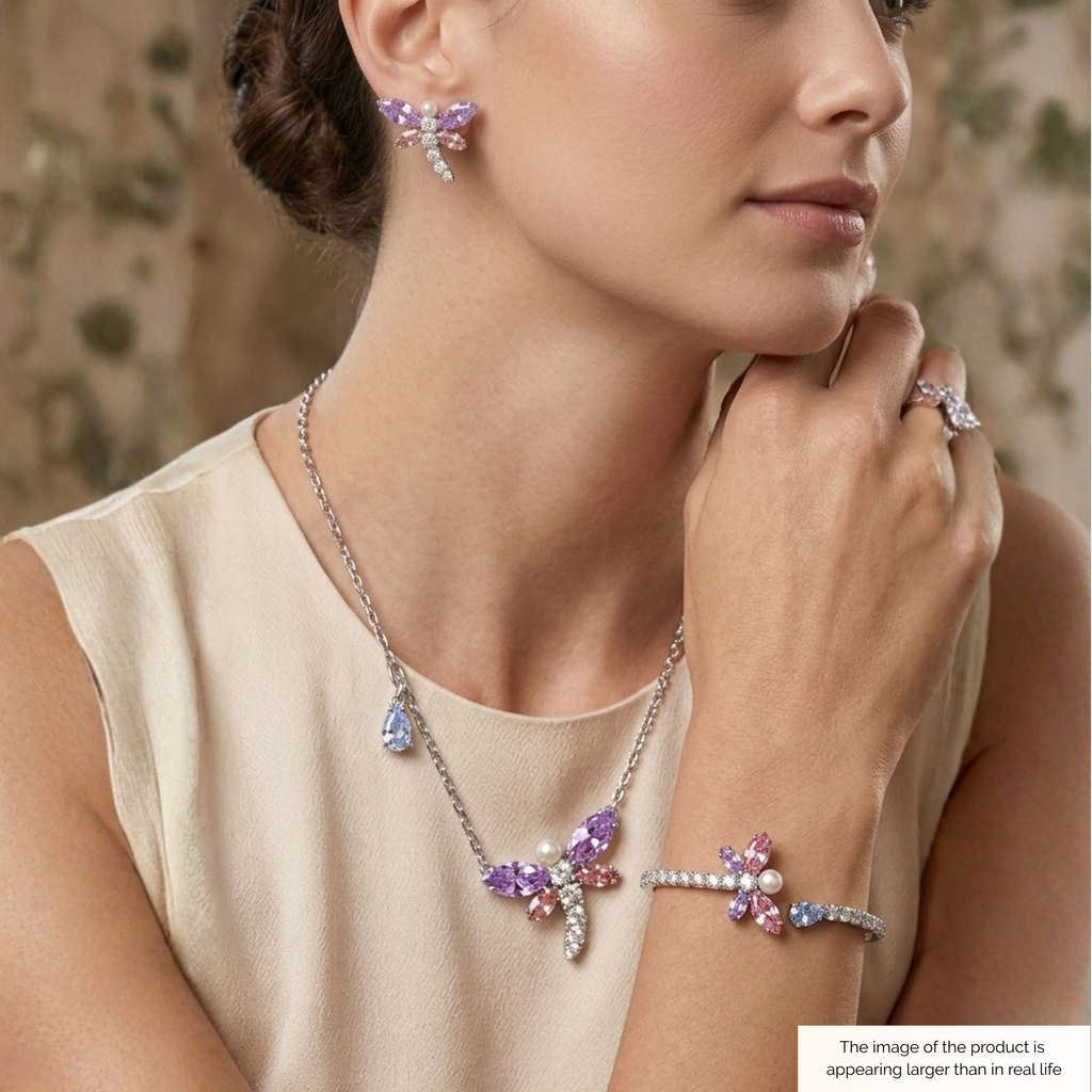 Enchanted Dragonfly Jewelry Full Set